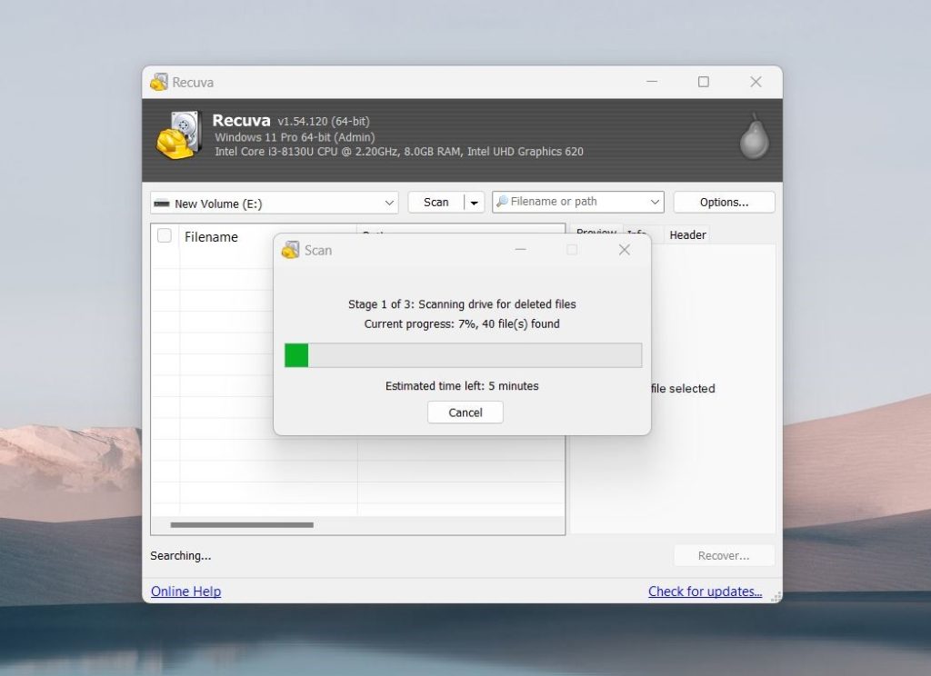 Recuva 5 Best Software Tools to Recover Deleted Photos