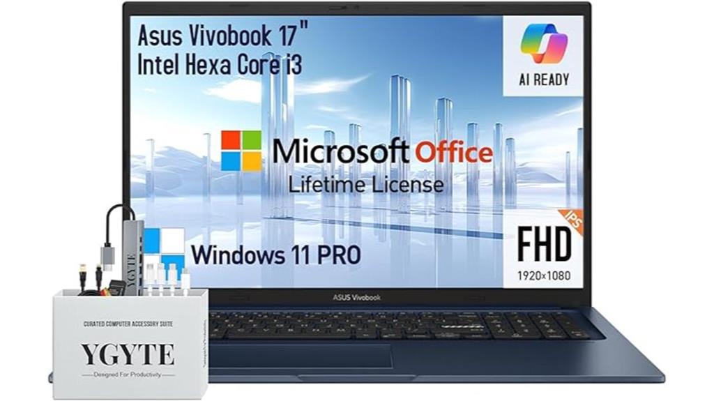 asus vivobook 17 laptop