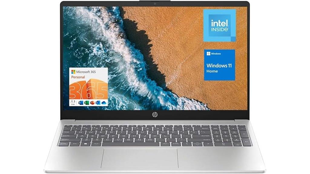 intel quad core portable laptop