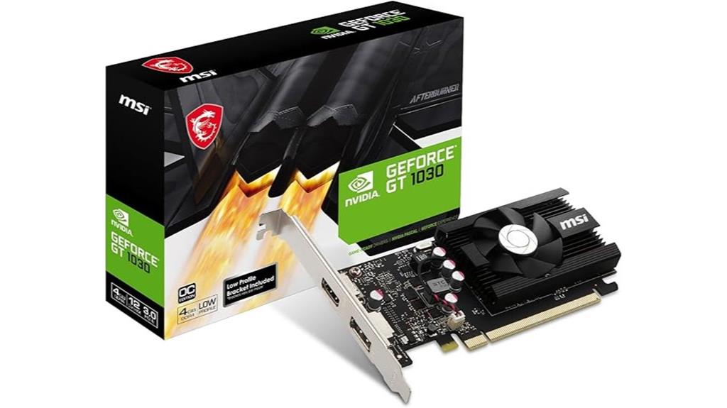 msi geforce gt 1030
