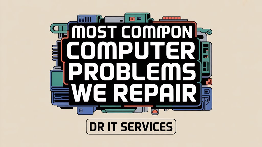 common computer repair issues