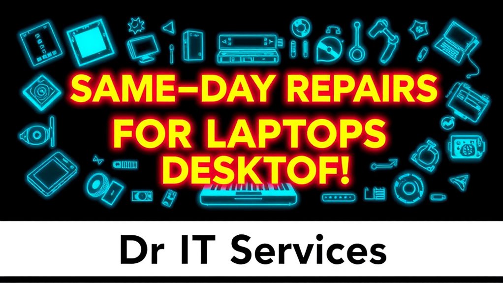 Same-Day Repairs for Laptops and Desktops